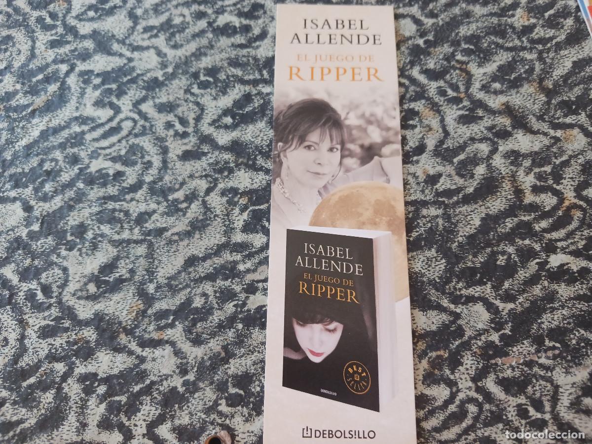 Coleccionismo marcap&aacute;ginas: el juego de ripper, isabel allende