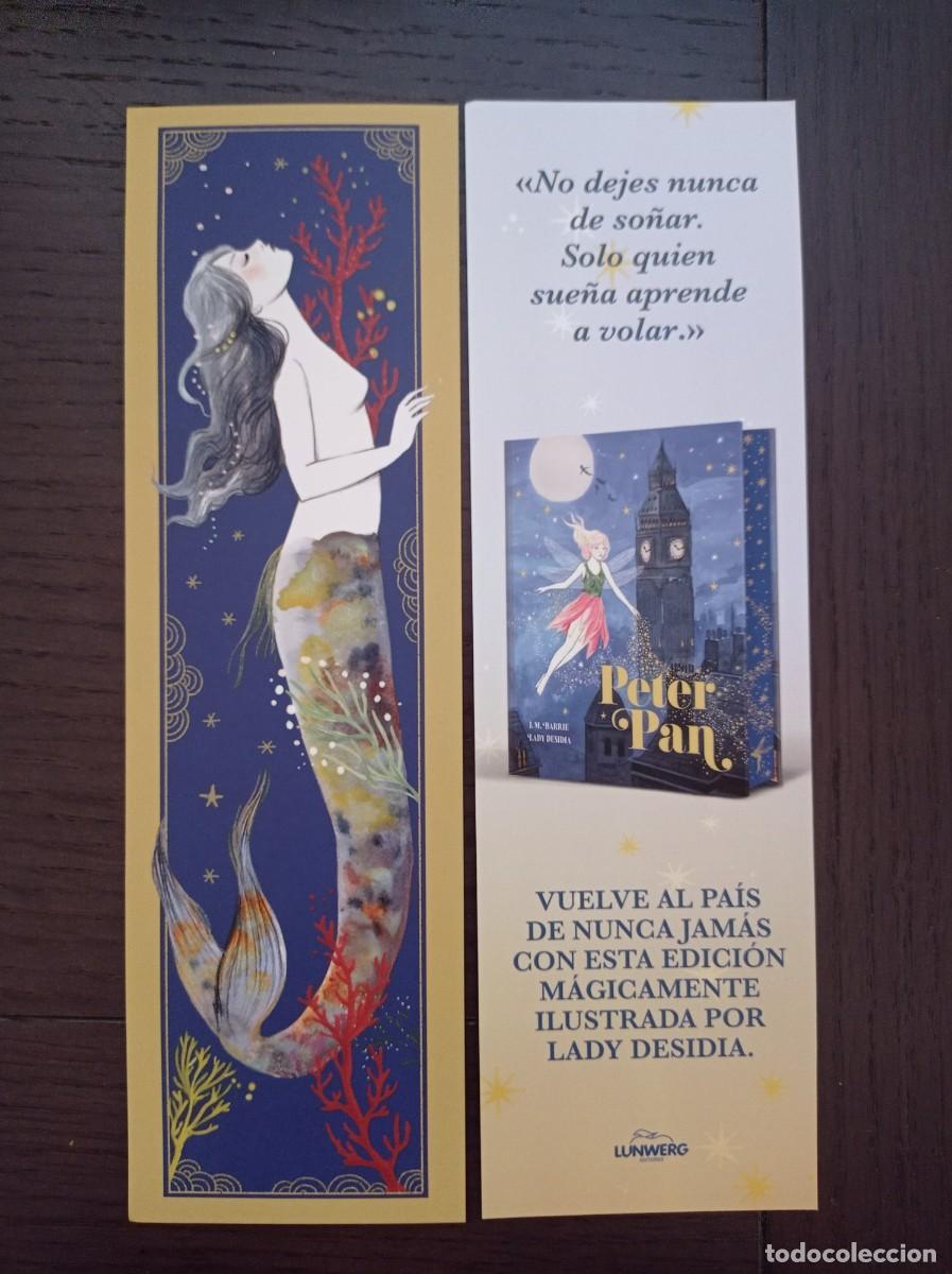 Coleccionismo marcap&aacute;ginas: MARCAP&Aacute;GINAS. LUNWERG EDITORIAL. J.M. BARRIE. LADY DESIDIA. PETER PAN