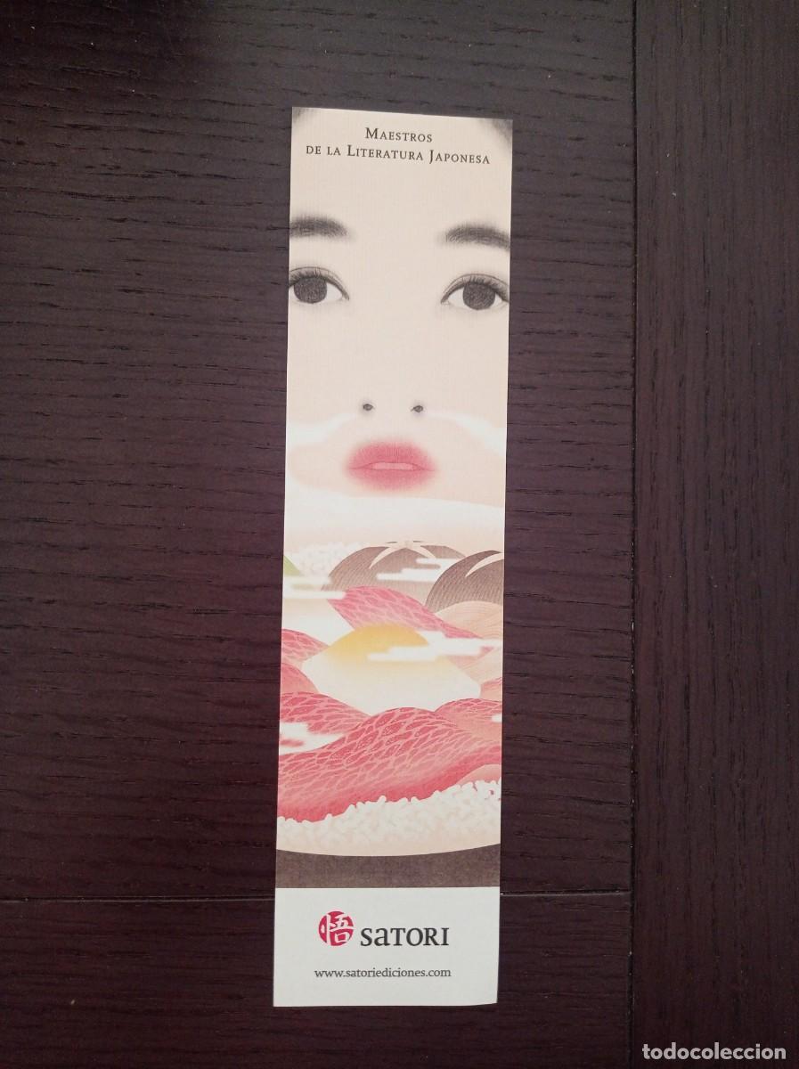 Coleccionismo marcap&aacute;ginas: MARCAP&Aacute;GINAS. SATORI. MAESTROS DE LA LITERATURA JAPONESA