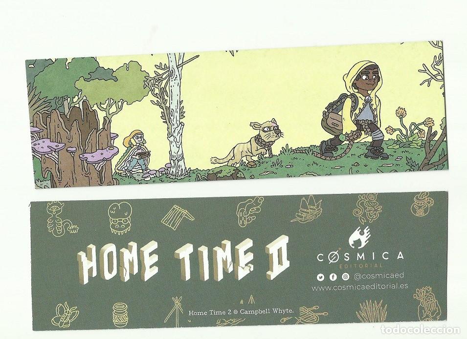Coleccionismo marcap&aacute;ginas: marcap&aacute;ginas c&oacute;mic Home Time II, editorial C&oacute;smica