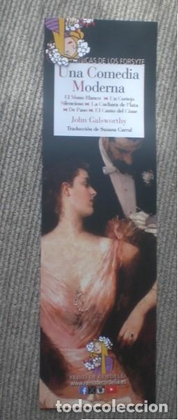 Coleccionismo marcap&aacute;ginas: marcap&aacute;ginas cr&oacute;nicas Forsyte-comedia moderna, editorial Reino Cordelia