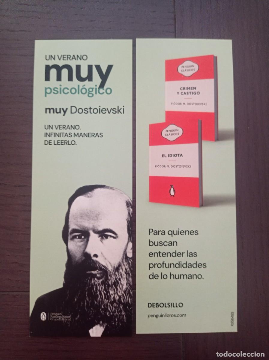 Coleccionismo marcap&aacute;ginas: MARCAP&Aacute;GINAS. DEBOLSILLO. FIODOR DOSTOIEVSKI. UN VERANO MUY PSICOL&Oacute;GICO