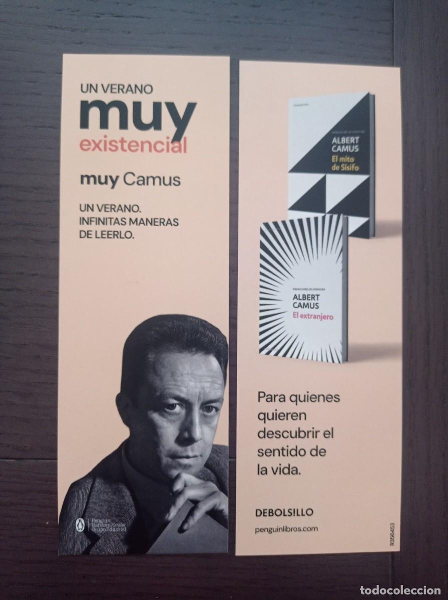 Coleccionismo marcap&aacute;ginas: MARCAP&Aacute;GINAS. DEBOLSILLO. ALBERT CAMUS. UN VERANO MUY EXISTENCIAL