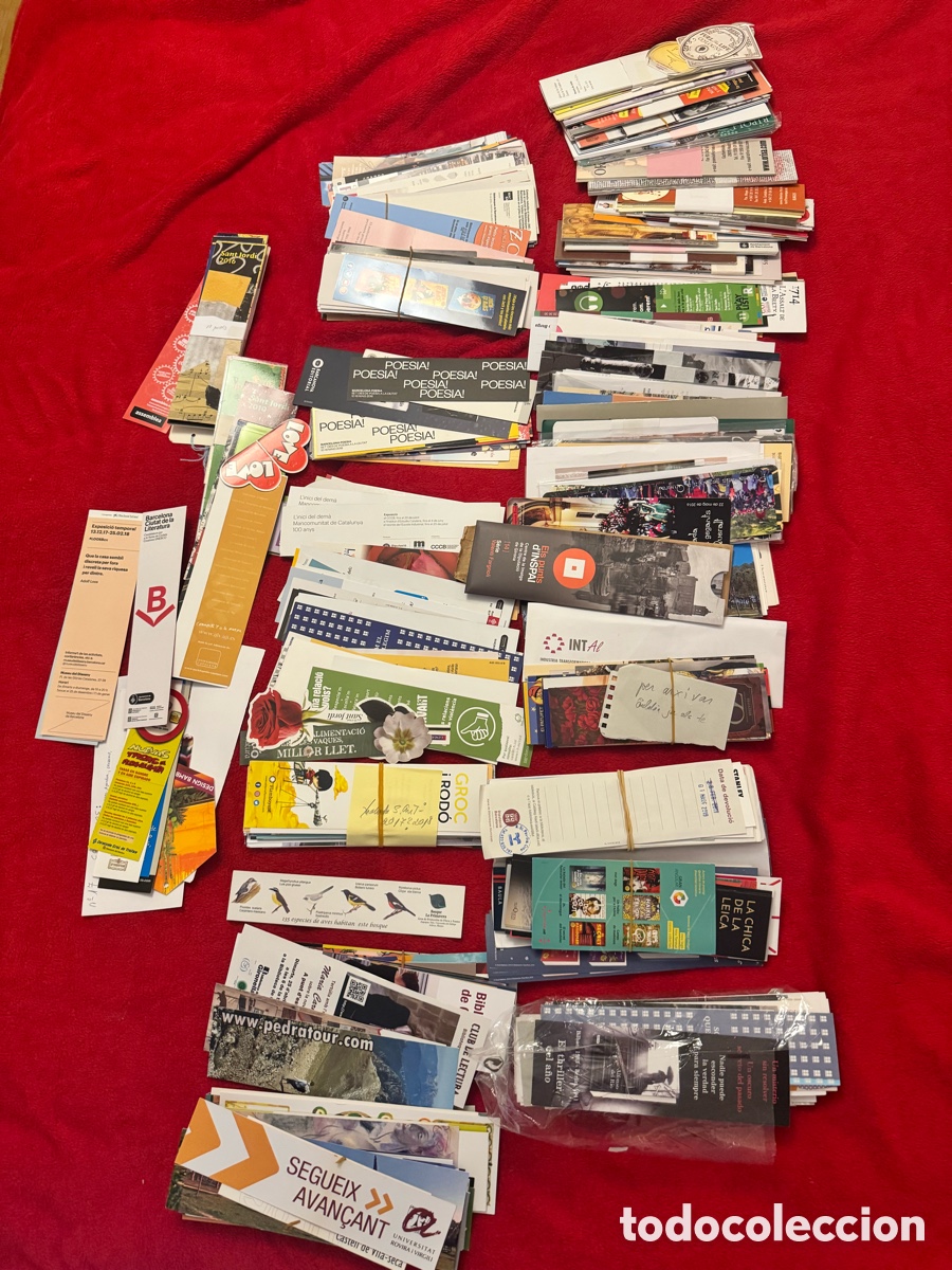 Coleccionismo marcap&aacute;ginas: Megalote 4,6 kg Puntos de Libro / Marcap&aacute;ginas (Colecci&oacute;n)