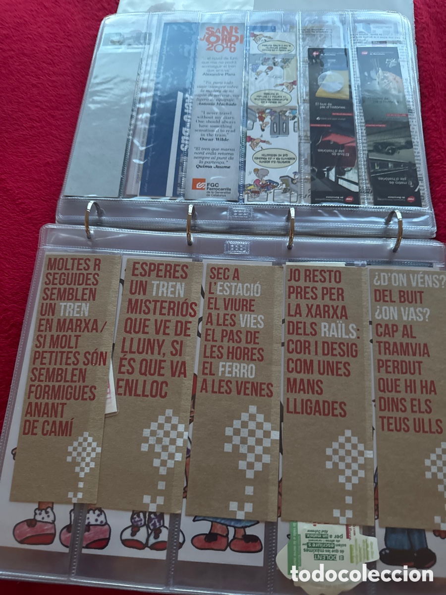 Coleccionismo marcap&aacute;ginas: M&aacute;s de 200 puntos de libros Catalunya - Foto 8