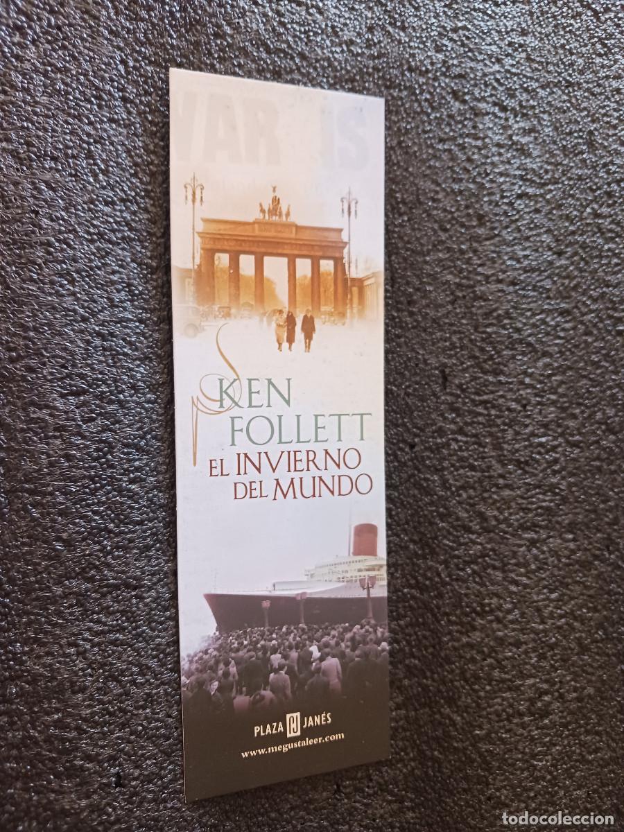 Coleccionismo marcap&aacute;ginas: el invierno del mundo, kent follett, plaza janes