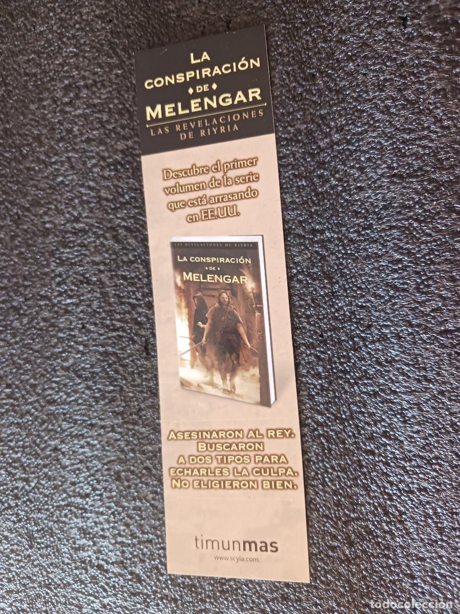 Coleccionismo marcap&aacute;ginas: la conspiracion de melengar - Foto 2