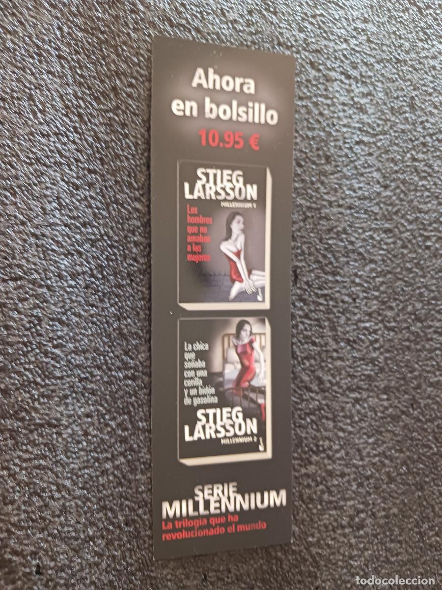 Coleccionismo marcap&aacute;ginas: stieg larsson, serie millenium