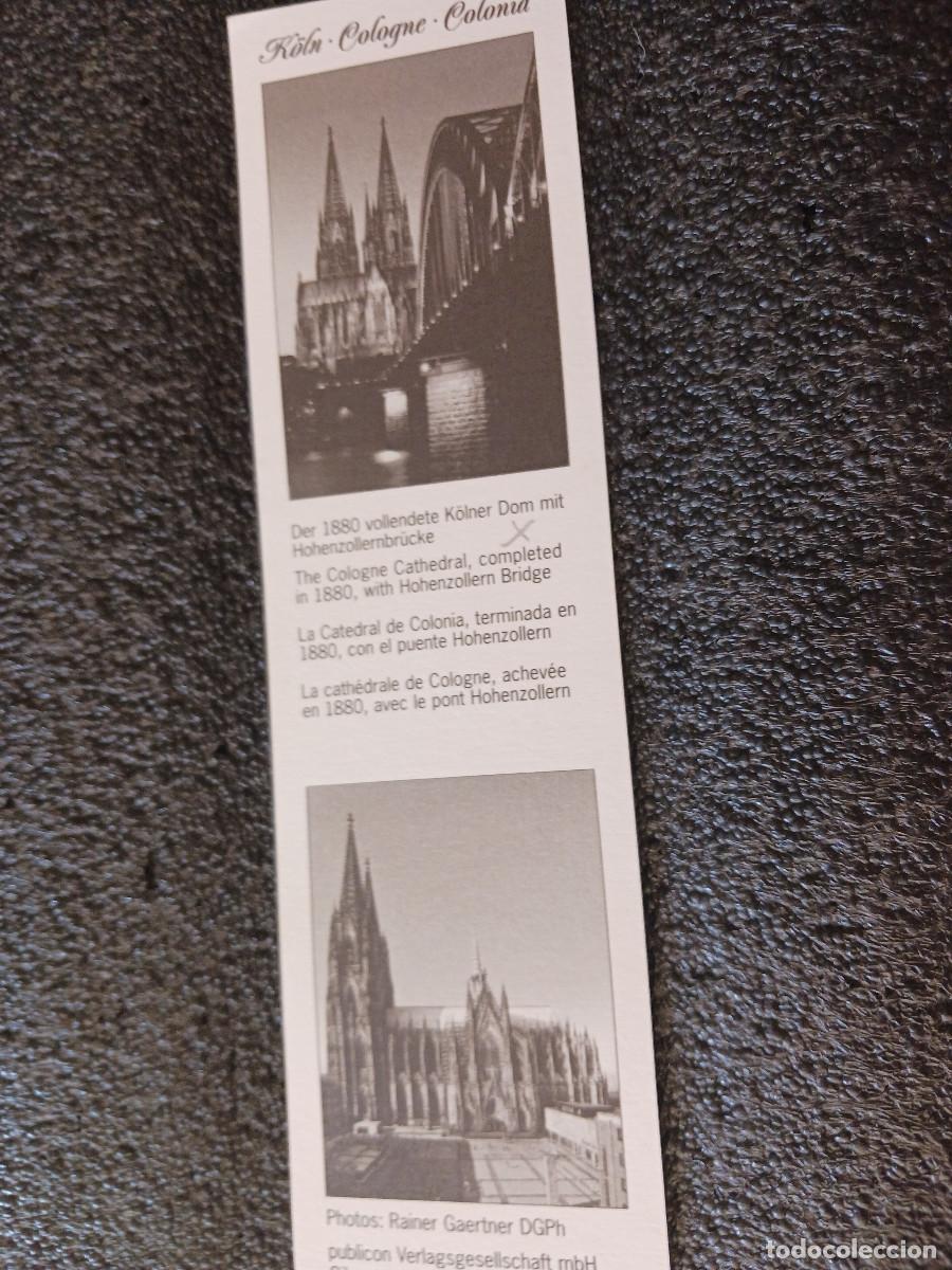 Coleccionismo marcap&aacute;ginas: koln, colonia, catedral - Foto 2