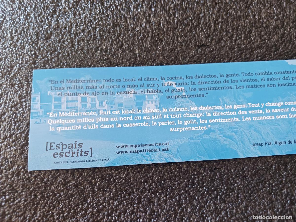 Coleccionismo marcap&aacute;ginas: josep pla, fundacio, aigua de mar - Foto 2