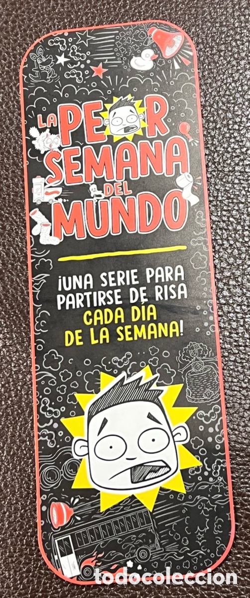 Coleccionismo marcap&aacute;ginas: Marcapaginas. La Peor Semana del Mundo. B de Block.