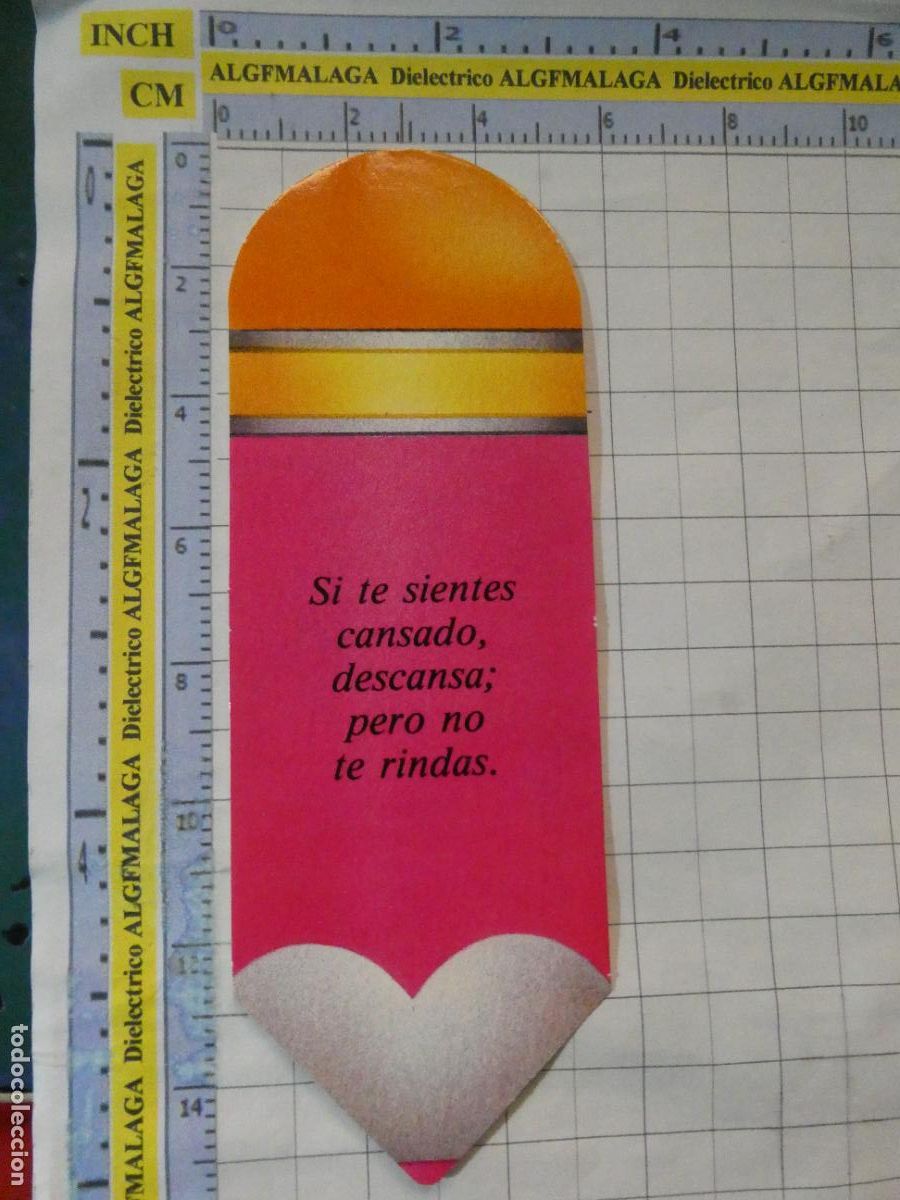 Coleccionismo marcap&aacute;ginas: MARCAP&Aacute;GINAS DE VENEZUELA CITAS BONITAS. SI TE SIENTES CANSADO, DESCANSA PERO NO TE RINDAS