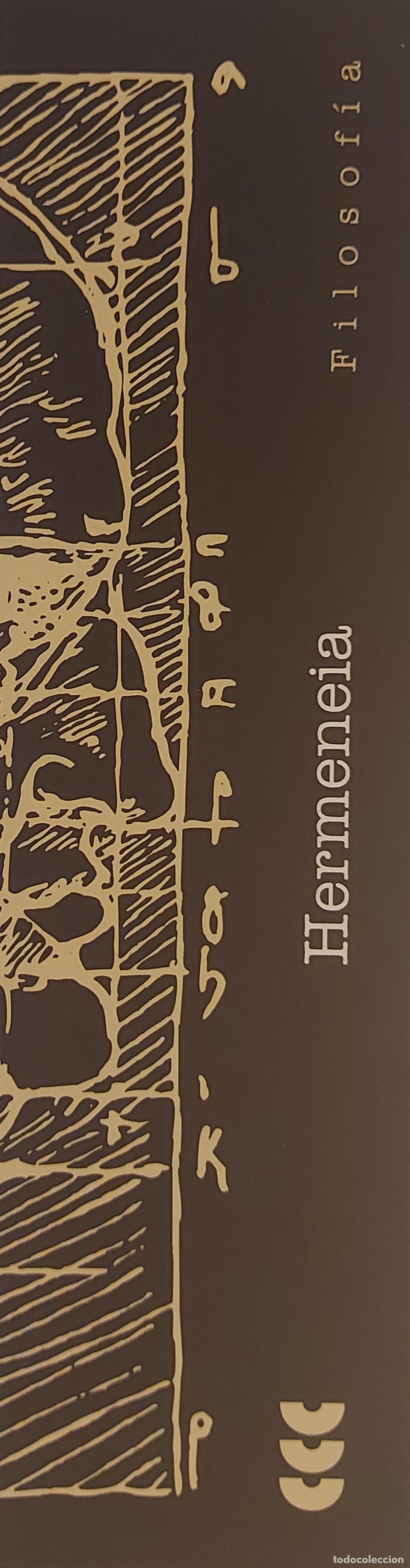 Coleccionismo marcap&aacute;ginas: MARCAPAGINAS - SIGUEME EDICIONES - HERMENEIA FILOSOFIA