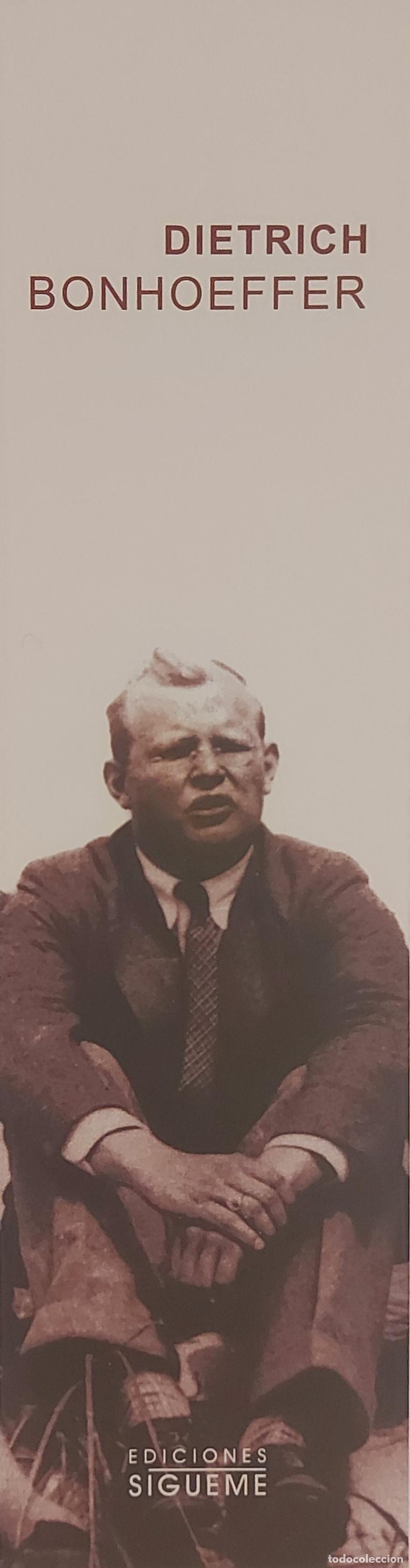 Coleccionismo marcap&aacute;ginas: MARCAPAGINAS - SIGUEME EDICIONES - DIETRICH BONHOEFFER