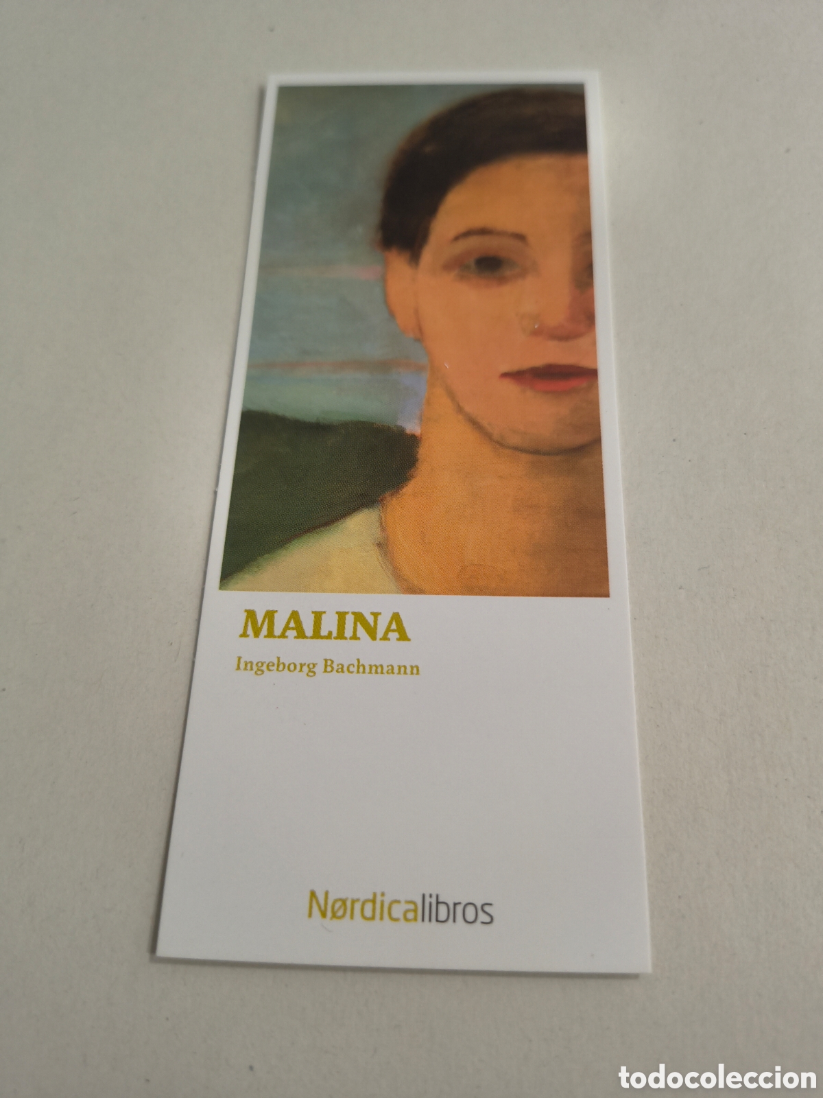 Coleccionismo marcap&aacute;ginas: MARCAPAGINAS MALINA-INGEBORG BACHMANN-NORDICA LIBROS