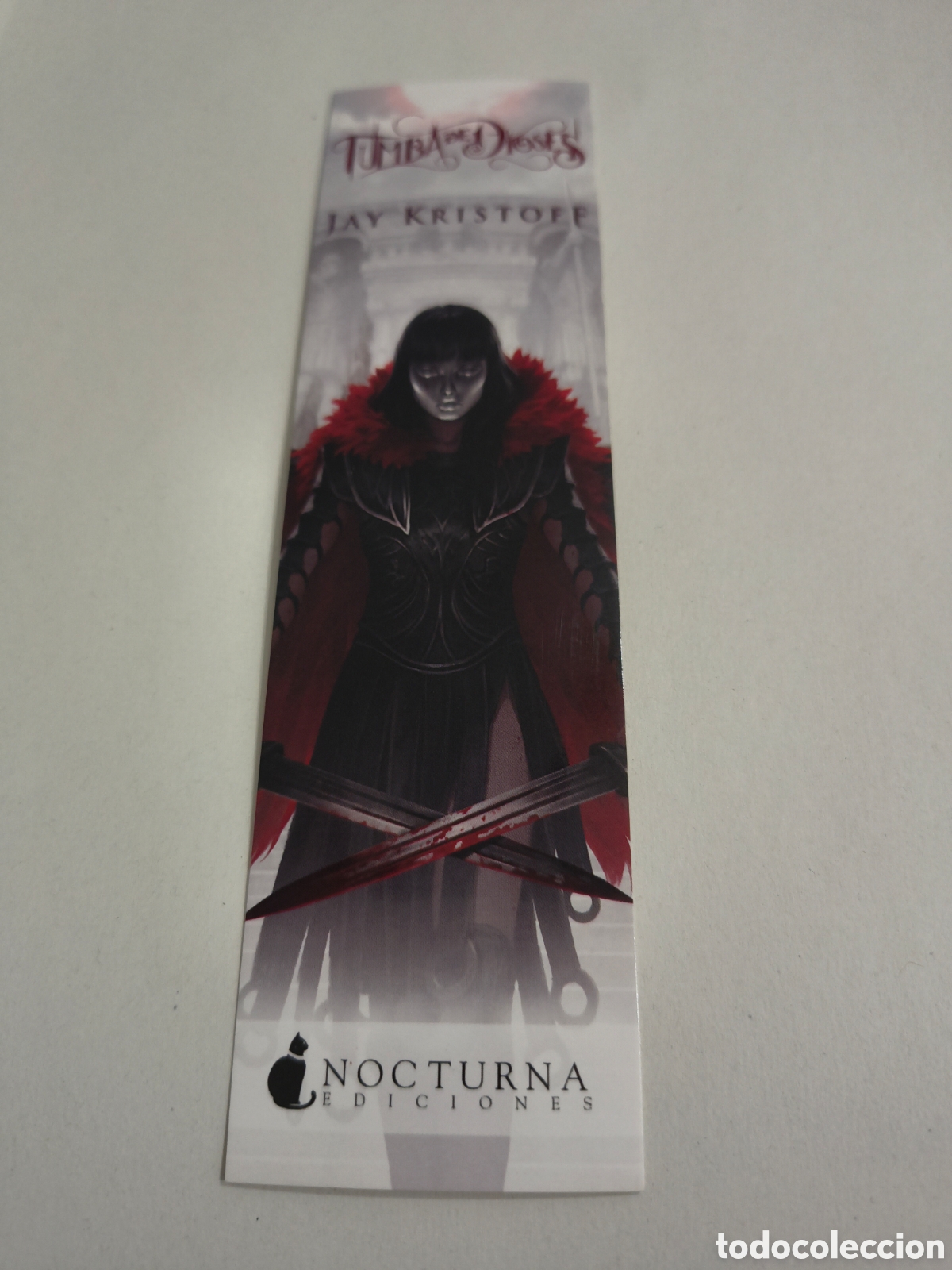 Coleccionismo marcap&aacute;ginas: MARCAPAGINAS TUMBA DE DIOSES-JAY KRISTOFF-NOCTURA EDICIONES