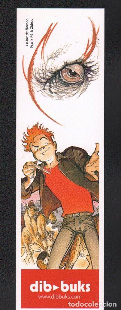 Coleccionismo marcap&aacute;ginas: Marcap&aacute;ginas Spirou La Luz de Borneo de editorial Dibbuks