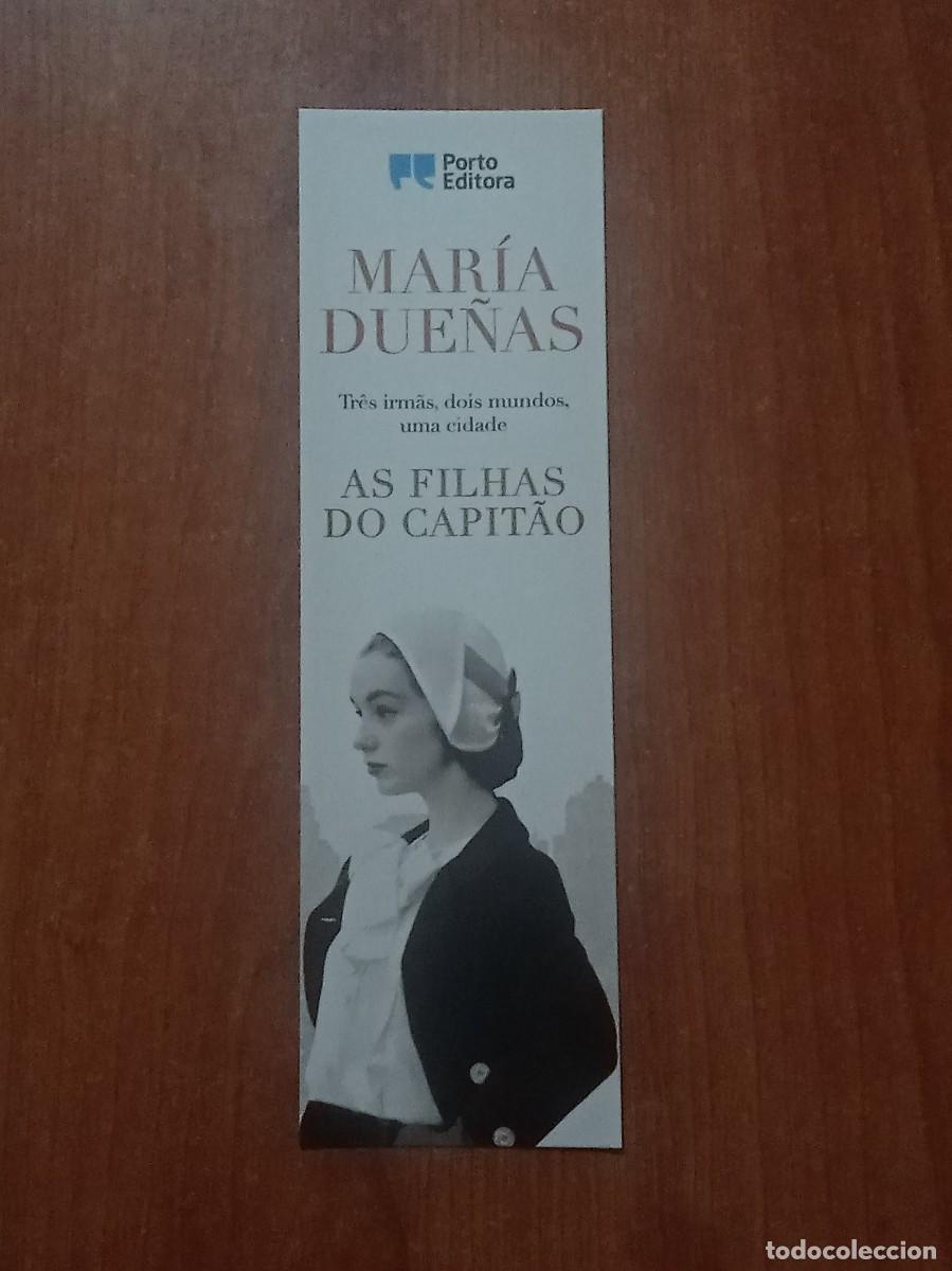 Coleccionismo marcap&aacute;ginas: Marcap&aacute;ginas Mar&iacute;a Due&ntilde;as &rdquo;As Filhas do Capit&atilde;o&rdquo; - Editorial Porto Editora (Portugal)