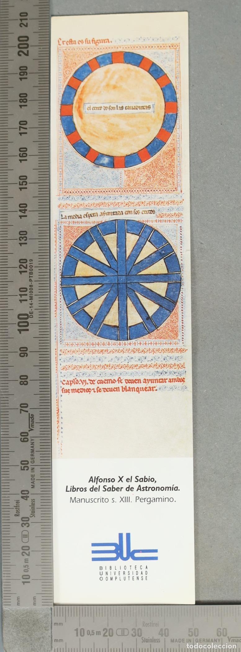 Coleccionismo marcap&aacute;ginas: MARCAPAGINAS. Libros del Saber de Astronom&iacute;a - Alfonso X el Sabio