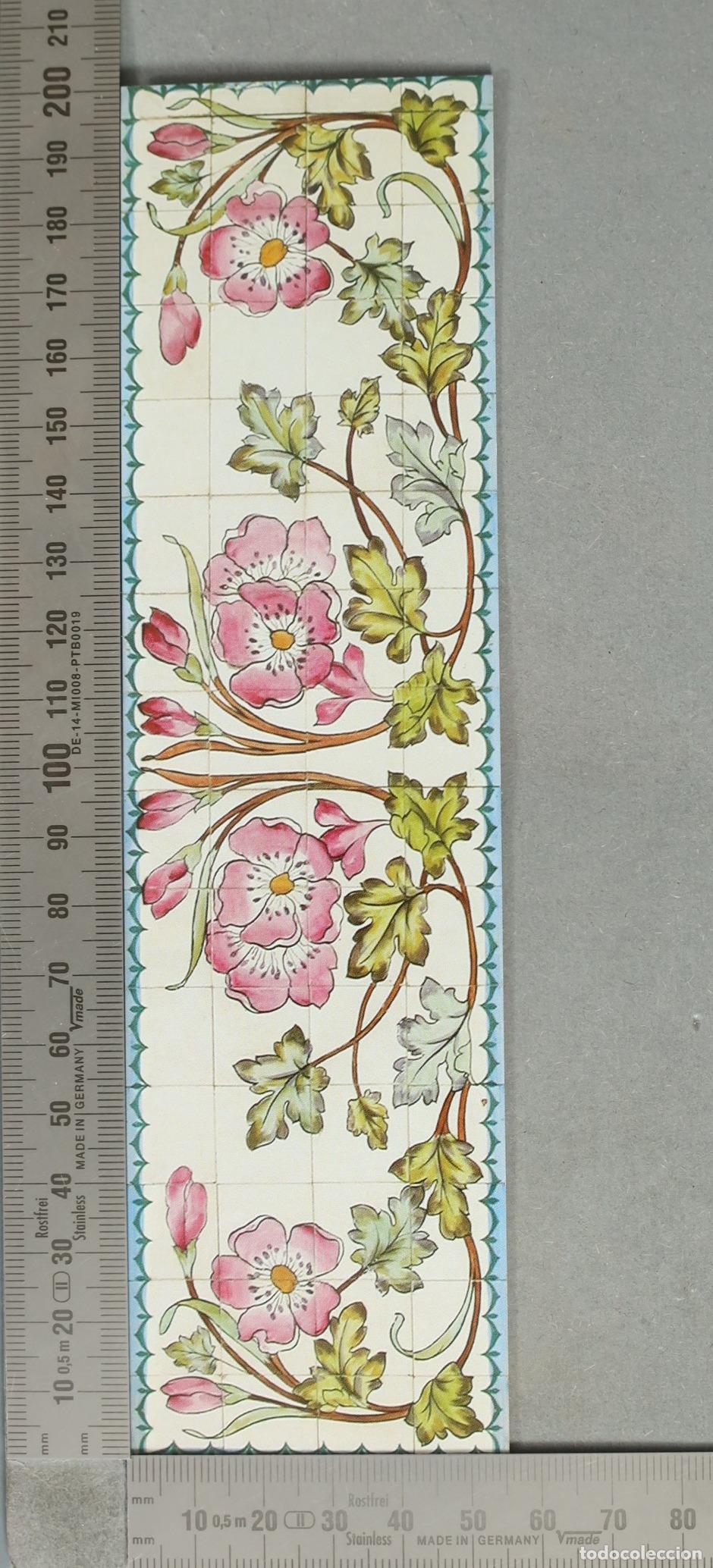 Coleccionismo marcap&aacute;ginas: MARCAPAGINAS. Jugendstil Kachel - Villeroy Boch
