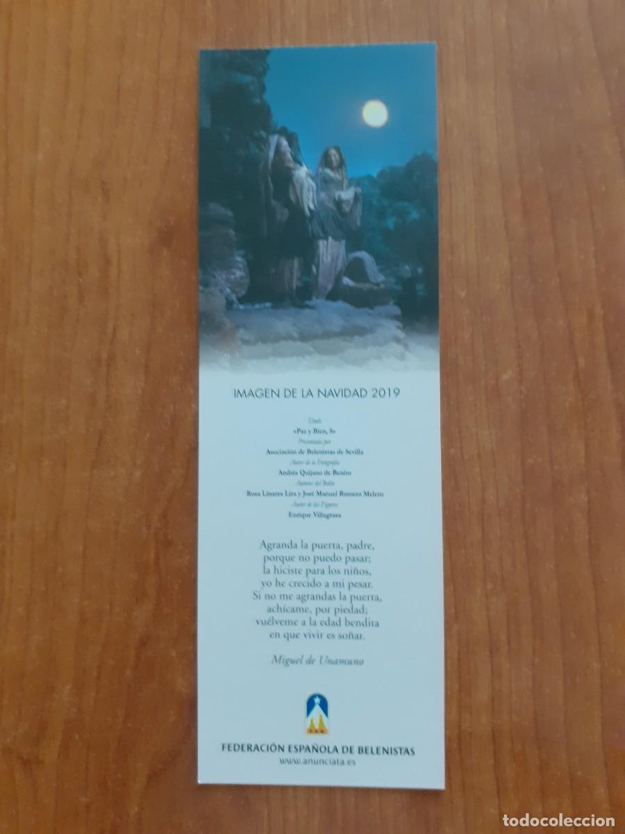 Coleccionismo marcap&aacute;ginas: Marcap&aacute;ginas/Calendario Federaci&oacute;n Espa&ntilde;ola de Belenistas (2020)