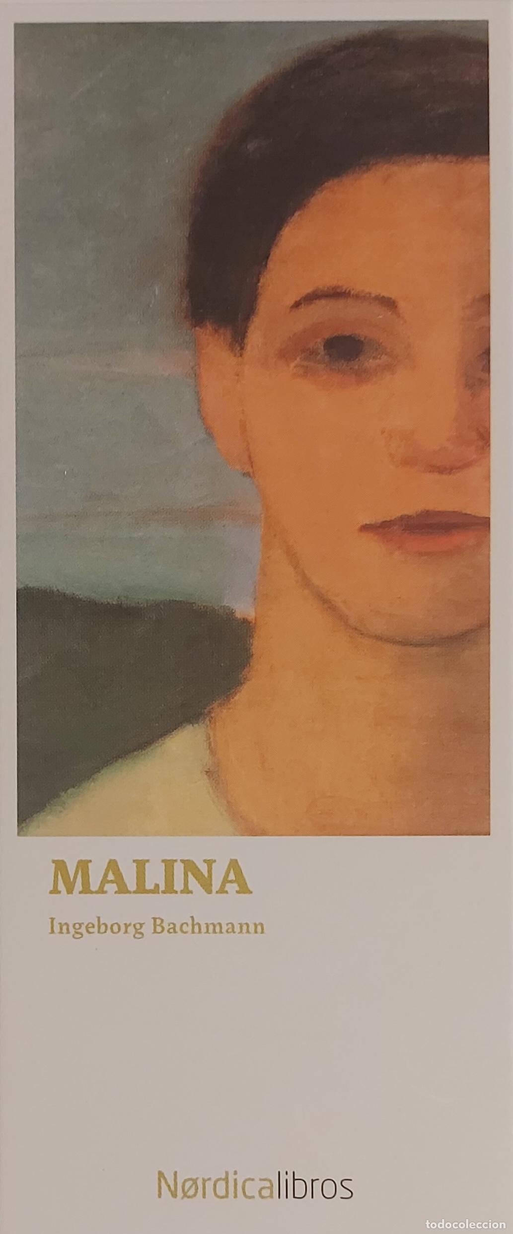 Coleccionismo marcap&aacute;ginas: MARCAPAGINAS - NORDICA LIBROS - INGEBORG BACHAMAN - MALINA