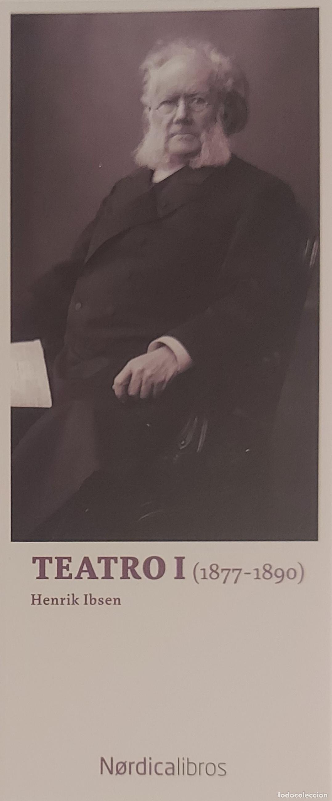 Coleccionismo marcap&aacute;ginas: MARCAPAGINAS - NORDICA LIBROS - HENRIK IBESEN - TEATRO I 1877 - 1890