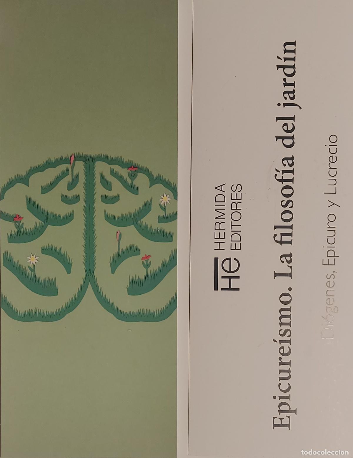 Coleccionismo marcap&aacute;ginas: MARCAP&Aacute;GINAS - HERMIDA EDITORES - EPICUREISMO.LA FILOSOFIA DEL JARDIN - DIOGENES,EPICURO Y LUCRECIO