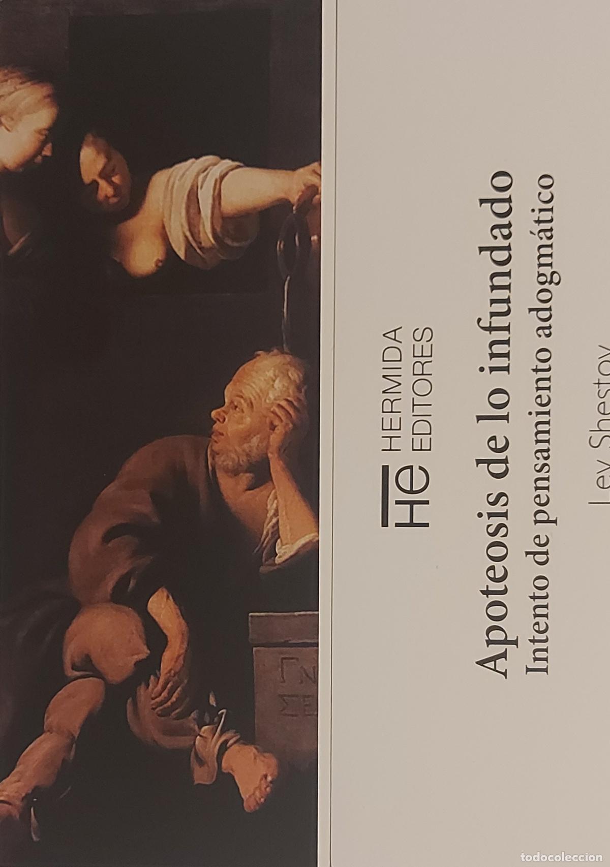Coleccionismo marcap&aacute;ginas: MARCAP&Aacute;GINAS - HERMIDA EDITORES - LEV SHESTOV - APOTEOSIS DE LO INFUNDADO