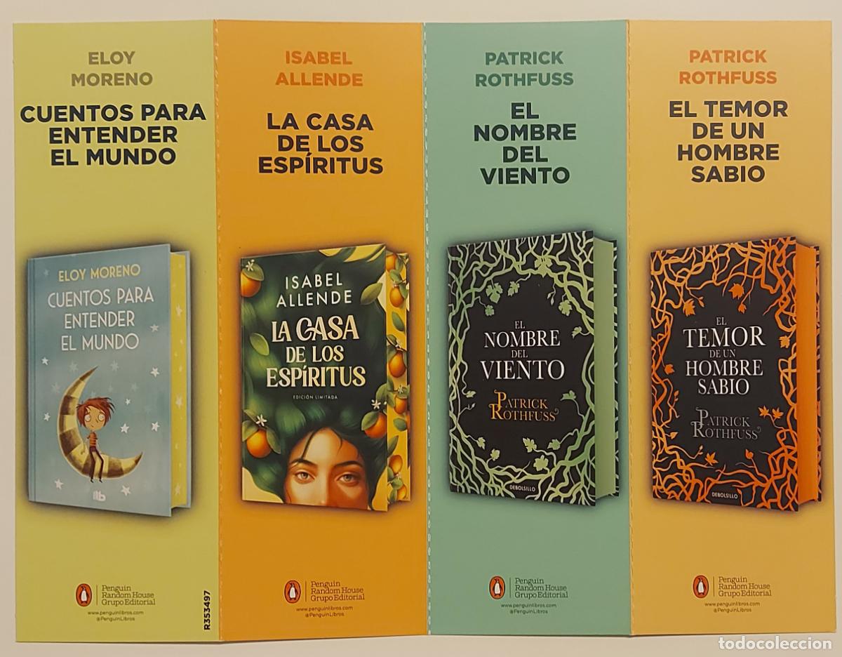 Collectables Bookmark: MARCAPAGINAS - PENGUIN RANDOM HOUSE - 4 MARCAPAGINAS