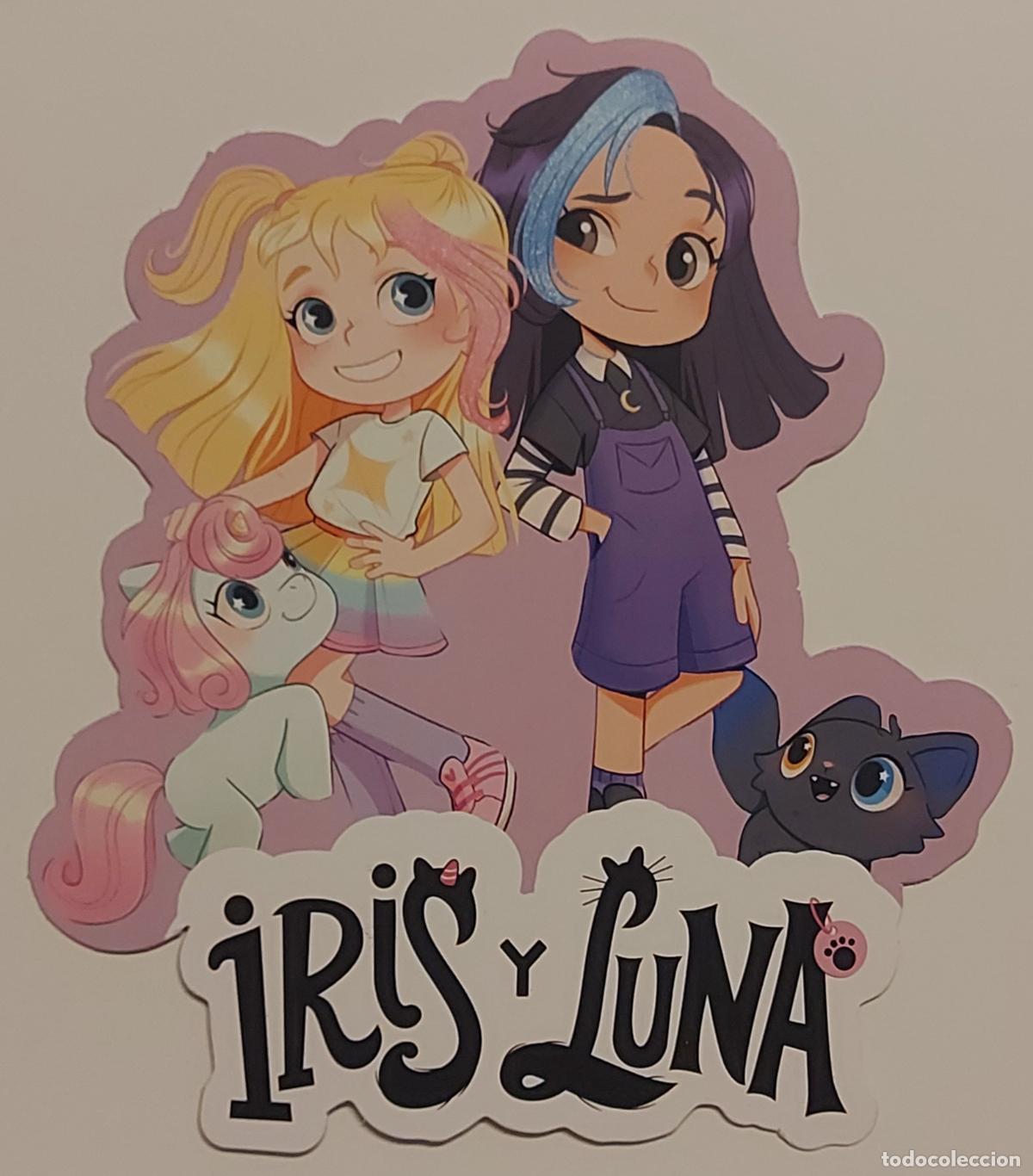 Coleccionismo marcap&aacute;ginas: MARCAPAGINAS - B DE BLOK -IRIS Y LUNA