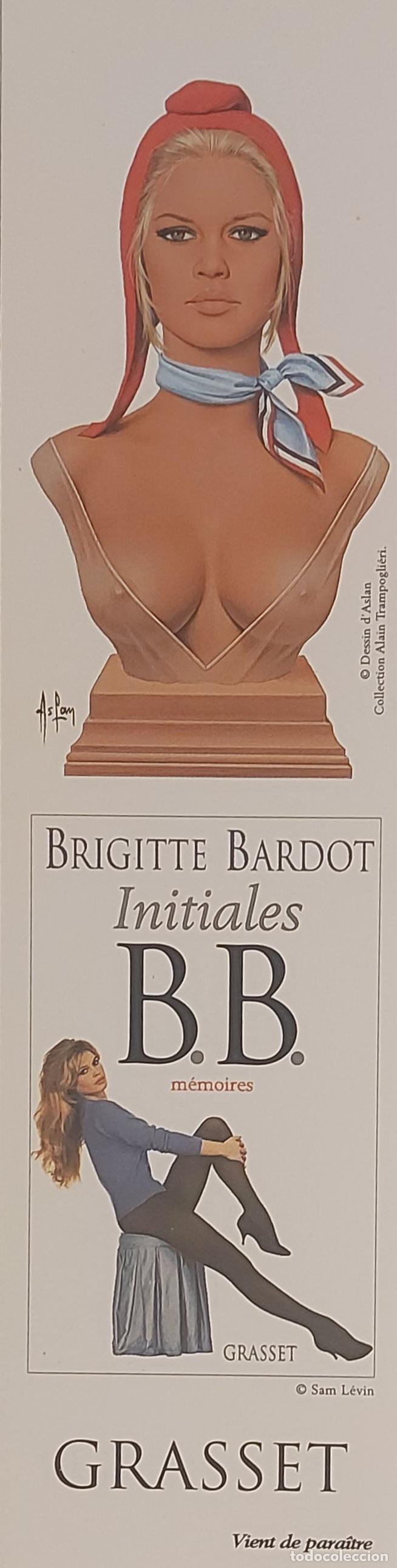 Coleccionismo marcap&aacute;ginas: MARCAPAGINAS - GRASSET - BRIGITTE BARDOT