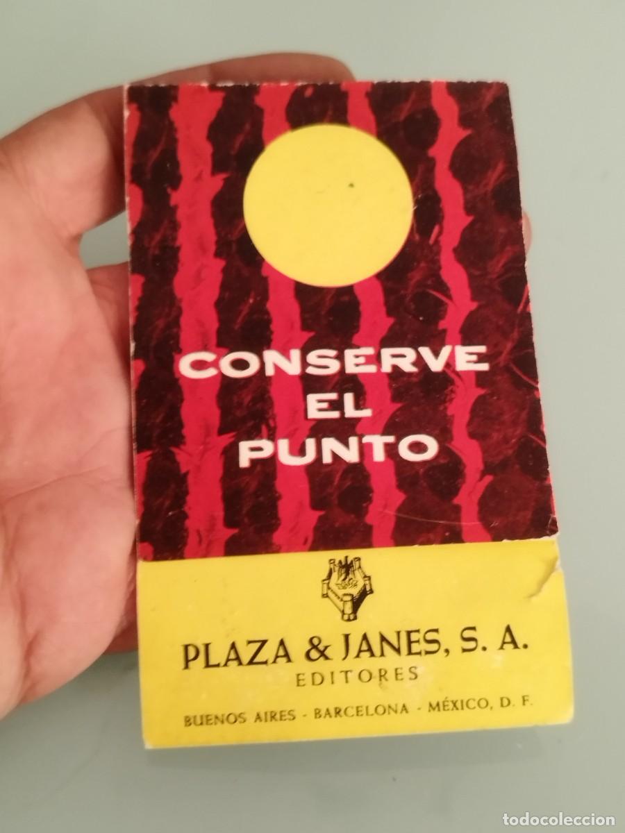 Collectionnisme Marque-pages: Punto de libro o marcap&aacute;ginas antiguo de la editorial Plaza & Jan&eacute;s de la d&eacute;cada de 1960.