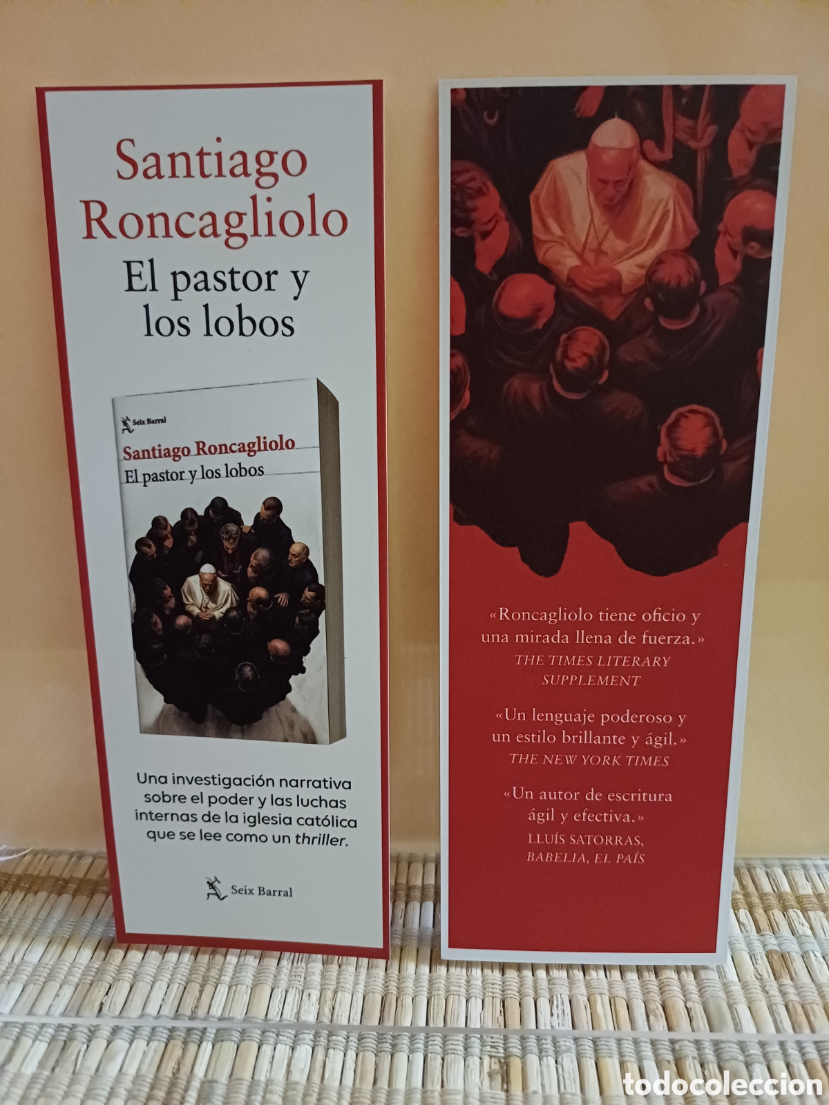 Coleccionismo marcap&aacute;ginas: Marcap&aacute;ginaa El pastor y los lobos