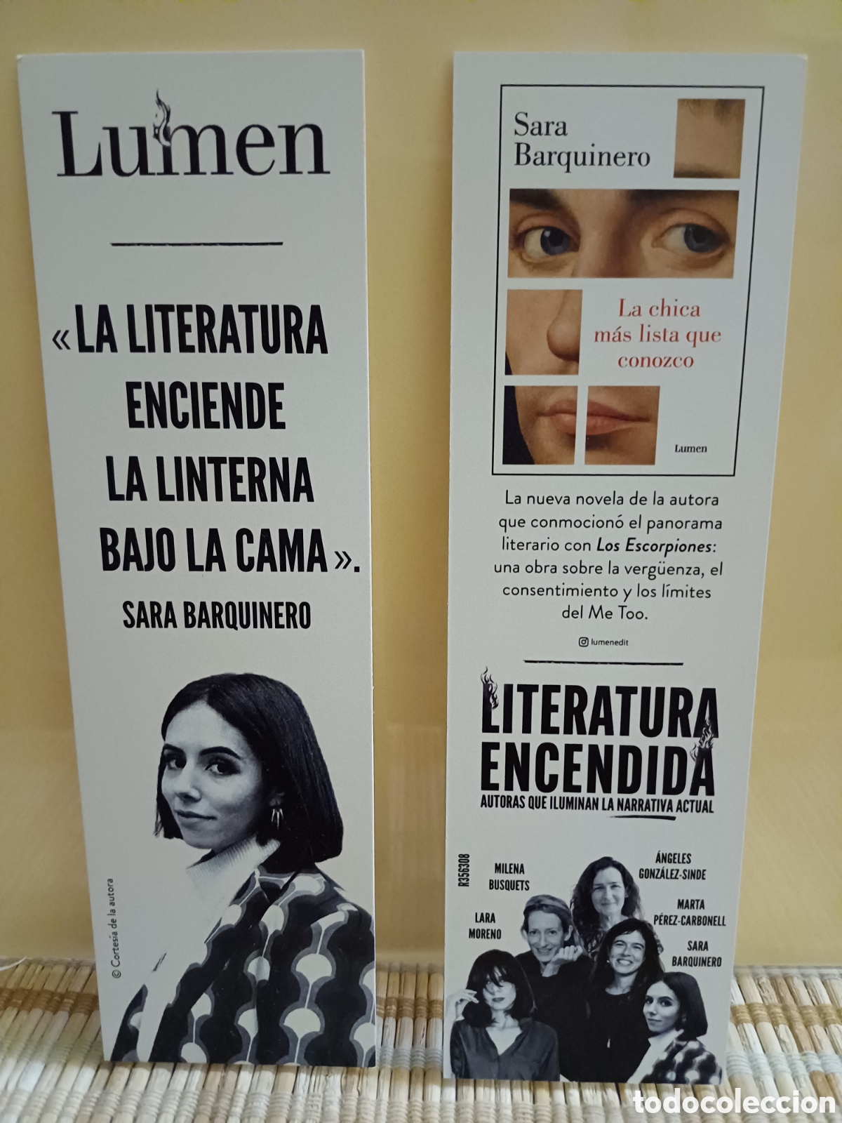 Coleccionismo marcap&aacute;ginas: Marcap&aacute;ginas La literatura enciende la linterna bajo la cama