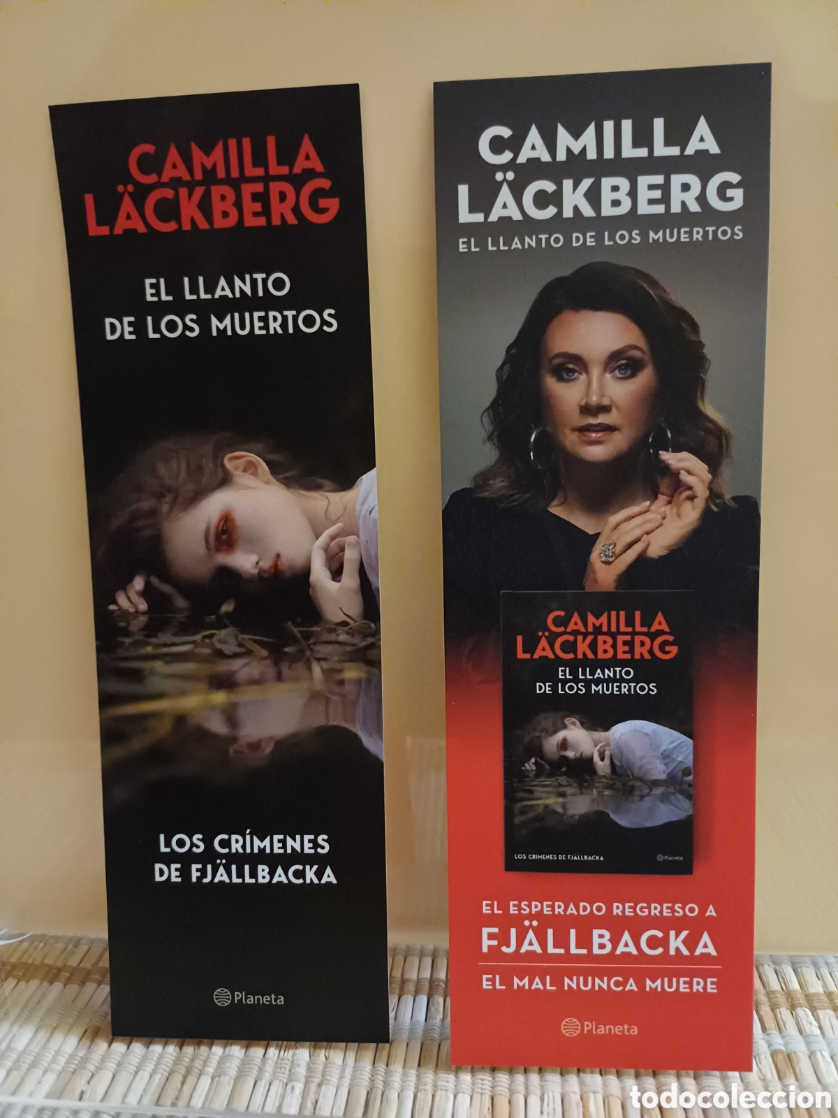 Coleccionismo marcap&aacute;ginas: Marcapaginas El llanto de los muertos