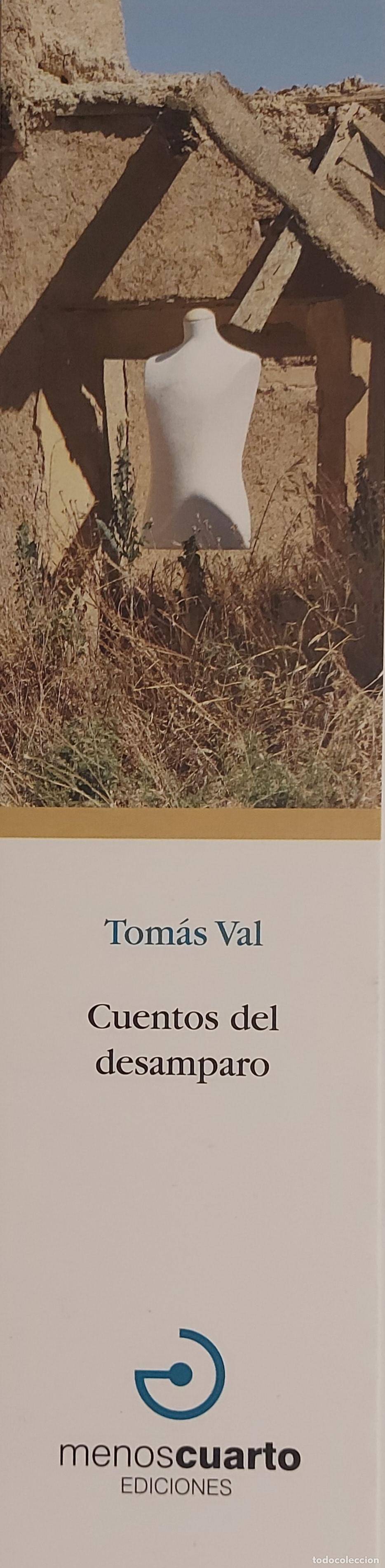 Coleccionismo marcap&aacute;ginas: MARCAPAGINAS - MENOS CUARTO EDICIONES - TOMAS VAL - CUENTOS DEL DESAMPARO