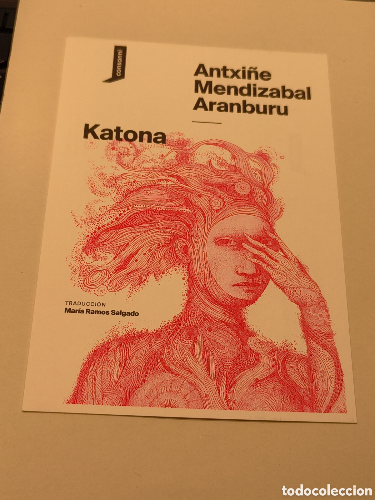 Coleccionismo marcap&aacute;ginas: MARCAPAGINAS, POSTAL KATONA-ANTXI&Ntilde;E MENDIZABAL ARANBURU-CONSOMI