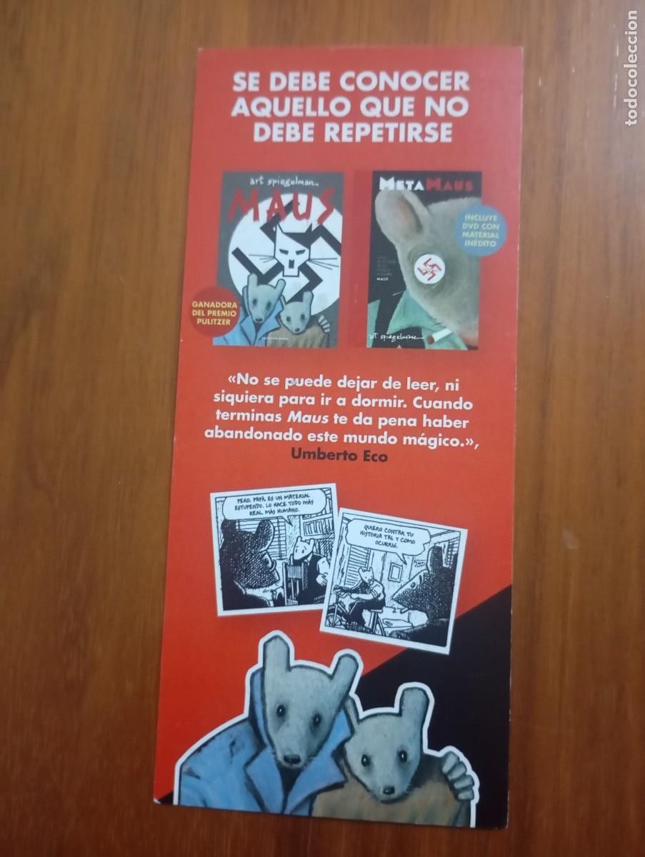 Coleccionismo marcap&aacute;ginas: MARCAP&Aacute;GINAS. ART SPIEGELMAN. - Foto 2