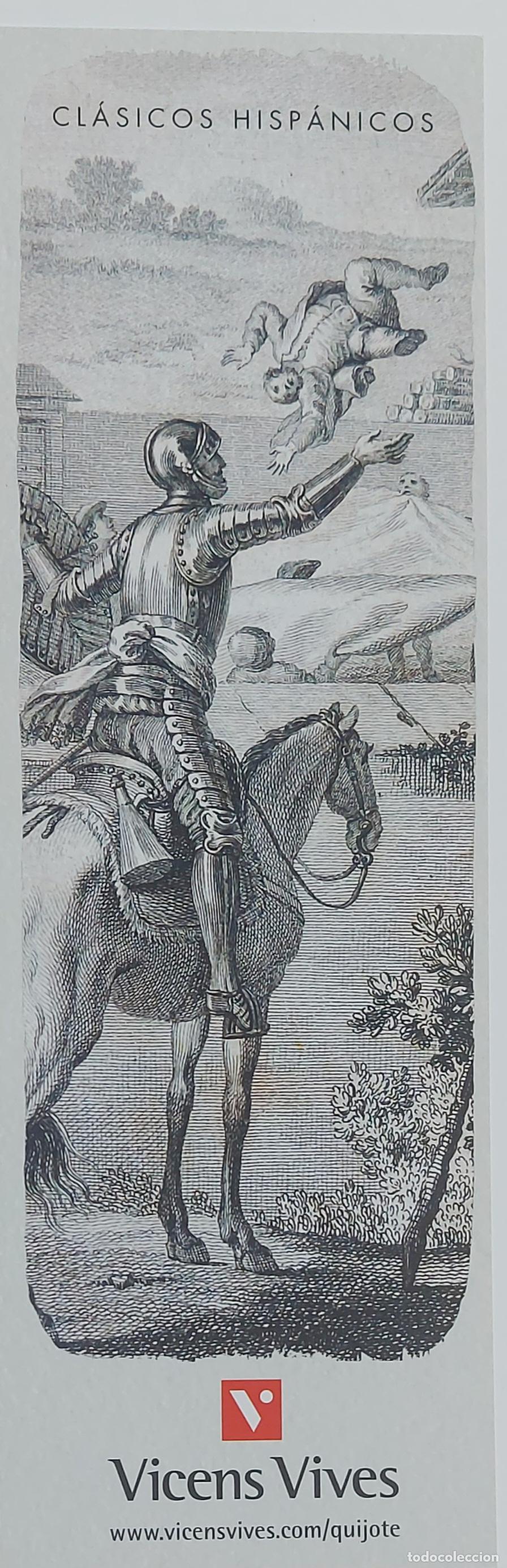 Coleccionismo marcap&aacute;ginas: MARCAPAGINAS - VICENS VIVES - IV CENTENARIO DE LA MUERTE DE CERVANTES -