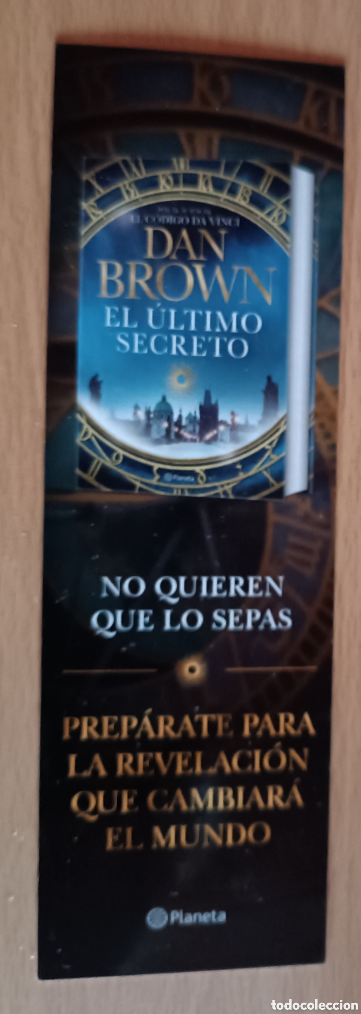Coleccionismo marcap&aacute;ginas: Marcap&aacute;ginas El &uacute;ltimo secreto