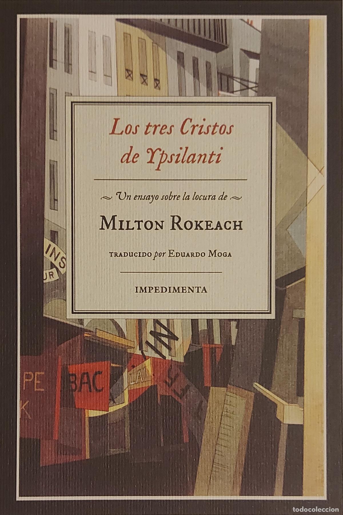 Coleccionismo marcap&aacute;ginas: MARCAPAGINAS - IMPEDIMENTA - MAILTON ROKEACH - LOS TRES CRISTOS DE YPSILANTI