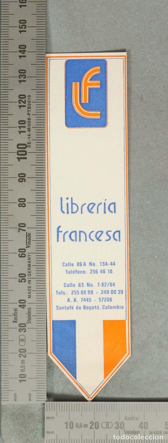 Coleccionismo marcap&aacute;ginas: MARCAPAGINAS. LIBRERIA FRANCESA COLOMBIA.