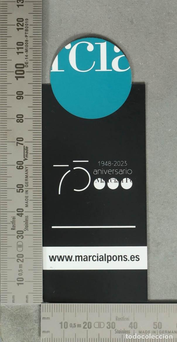 Collezionismo Segnalibri: MARCAPAGINAS. MARCIAL PONS 75 ANIVERSARIO