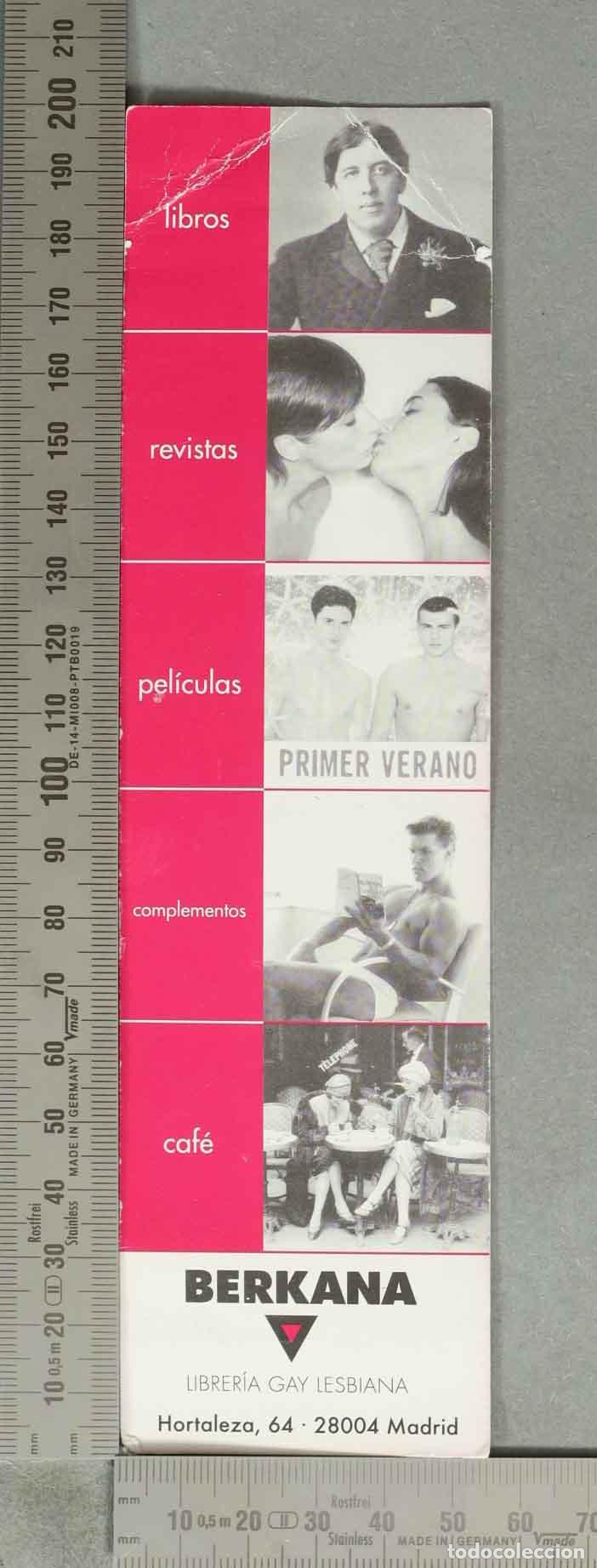 Coleccionismo marcap&aacute;ginas: MARCAPAGINAS. LIBRERIA BERKANA MADRID