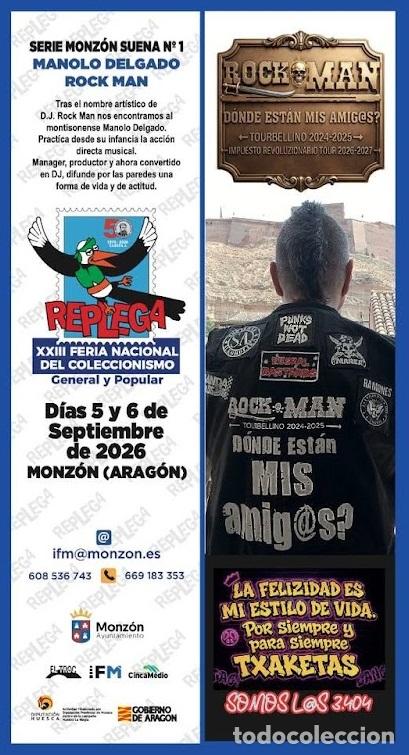 Coleccionismo marcap&aacute;ginas: MARCAPAGINAS FERIA COLECCIONISMO MONZON. REPLEGA 2026