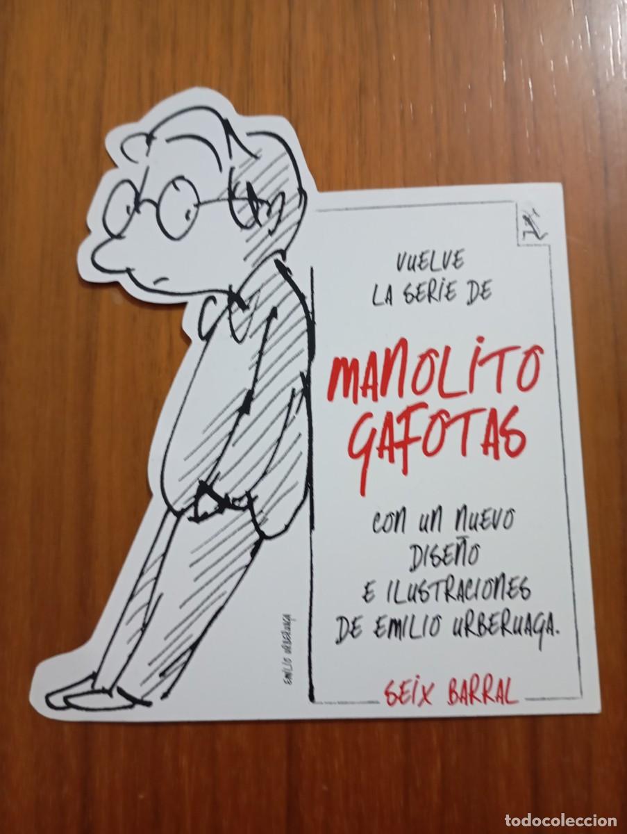 Coleccionismo marcap&aacute;ginas: MARCAP&Aacute;GINAS. VUELVE LA SERIE DE MANOLITO GAFOTAS. SEIX BARRALL