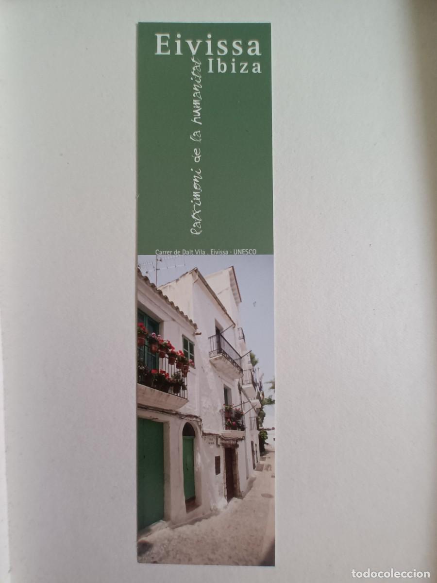 Coleccionismo marcap&aacute;ginas: MARCAPAGINAS EIVISSA/IBIZA. ISLAS BALEARES - CARRER DE DALT VILA. EIVISSA - UNESCO
