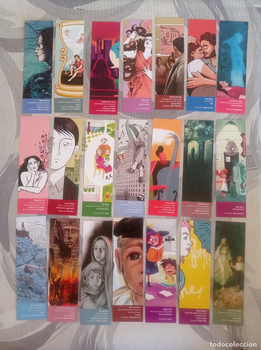 Coleccionismo marcap&aacute;ginas: 21 MARCAP&Aacute;GINAS. SERIE COMPLETA. LIBROS A LA CALLE