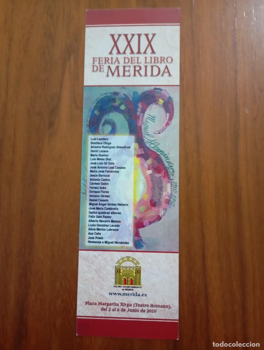 Coleccionismo marcap&aacute;ginas: MARCAP&Aacute;GINAS. XXIX FERIA DEL LIBRO DE MERIDA